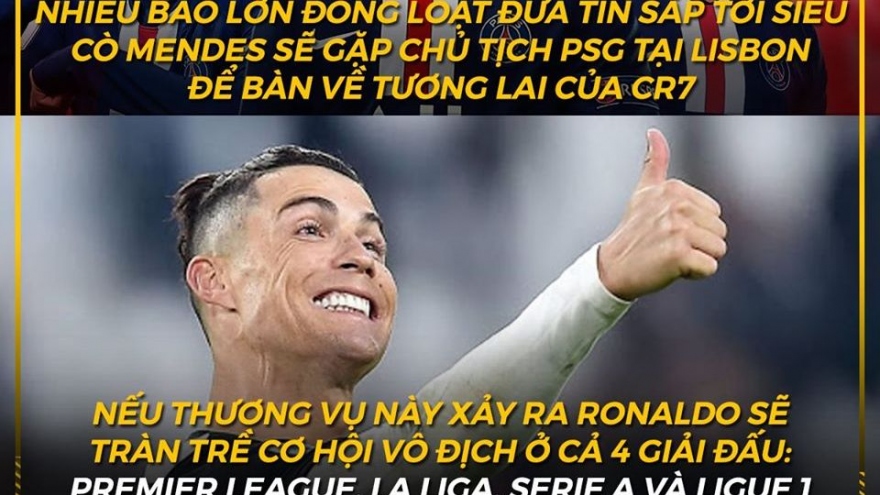 Biếm họa 24h: Ronaldo đến PSG để tiếp tục “săn” kỷ lục